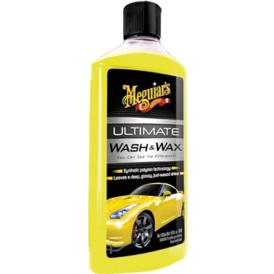 Imagen de Meguiar&#039;s G17716EU, Ultimate Wash and Wax, Champú con cera, 473 ml