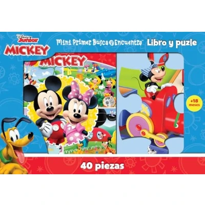 Imagen de MI PRIMER BUSCA Y ENCUENTRA PUZLE MICKEY (M1LF SHAP)