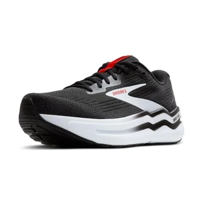 Imagen de Brooks Ghost MAX 2 Zapatillas running asfalto, Hombre, Talla: 40.5, Black white fiery red Zapatos