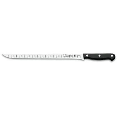 Imagen de 3Claveles Uniblock Cuchillo alveolado jamonero de 30 cm, 12 pulgadas, Metal