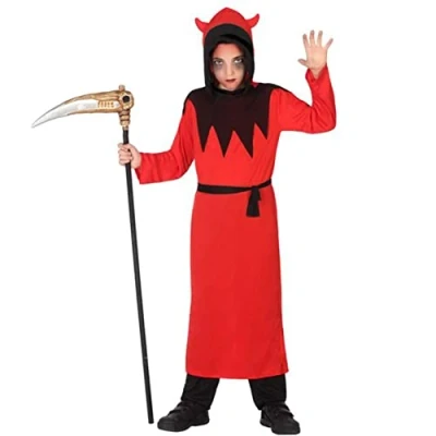 Imagen de Atosa disfraz demonio niño infantil túnica 5 a 6 años