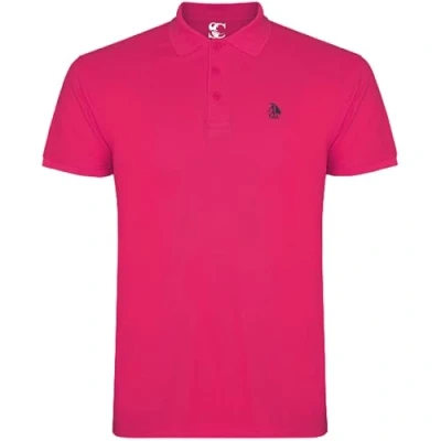 Imagen de S&amp;C Polo Manga Corta Hombre Regular Fit (Rosa Claro, L)