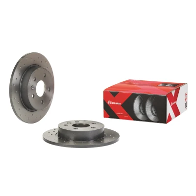 Imagen de BREMBO 08.D225.1X Disco de freno 264 10 5 perforado, macizo revestido OPEL: Astra K Hatchback, Sports Tourer, Furgón / Familiar