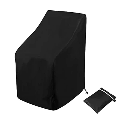 Imagen de Cubierta Funda protectora para sillas de jardín, resistente al invierno, tejido Oxford 210D, a los rayos UV, apilables, muebles 64 x 70/120 cm