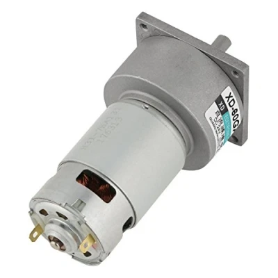 Imagen de motor de engranaje mini CC 12 V/24 V 35 W, velocidad ajustable, gran par CW/CCW (24 500 rpm)