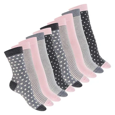 Imagen de Celodoro Calcetines para mujer (10 pares) de algodón Colores pastel. 35 38