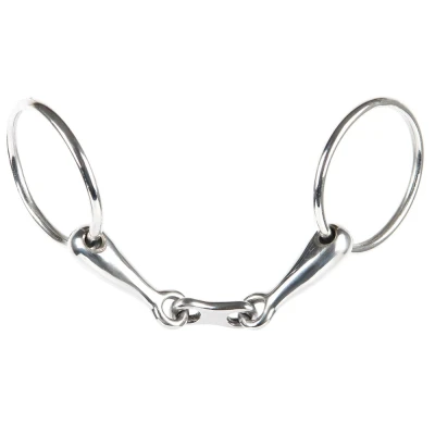 Imagen de Harry&#039;s Horse Broca doble articulación plana eslabón 16mm anillo 65mm 13,5 RVS