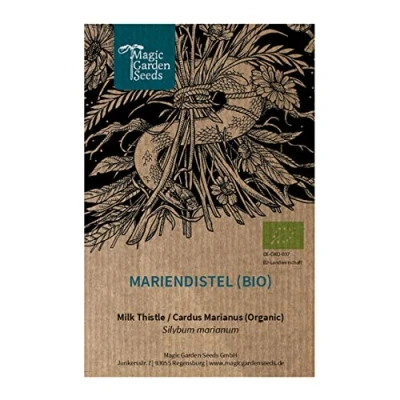 Imagen de Cardo mariano (Silybum marianum) orgánico aprox. 50 semillas