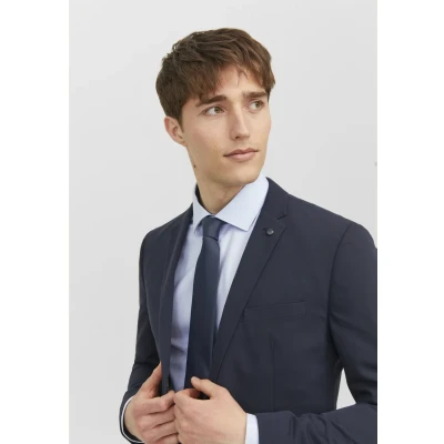 Imagen de Jack &amp; Jones Jacsolid TIE Unisex Corbata, Hombre, Talla: One Size, Dark blue