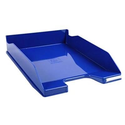 Imagen de Exacompta Iderama Bandeja de correo, color azul real glossy