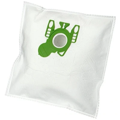 Imagen de Amazon Basics Bolsas para aspiradora M11 con control de olor, Miele, Paquete 10
