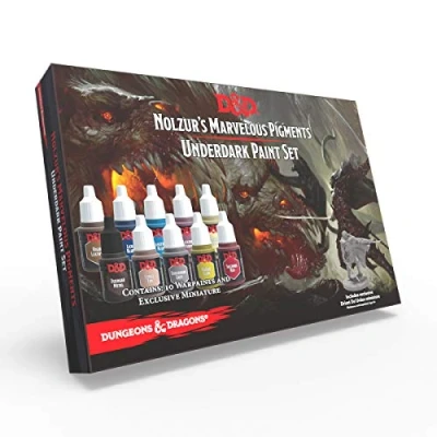 Imagen de Dungeons and Dragons Nolzur`s Marvelous Pigments: Underdark Paint Expansion Set