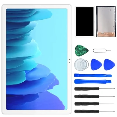 Imagen de NB+ pantalla táctil LCD de repuesto para Samsung Galaxy Tab A7 T500 T505 10.4 pulgadas 2020 digitalizador panel frontal vidrio blanco con herramientas