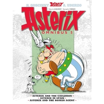 Imagen de asterix omnibus 5. and the cauldron, in spain, roman agent