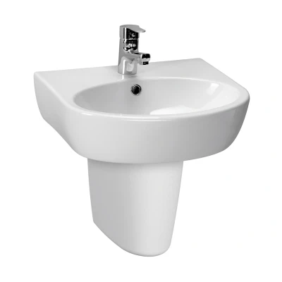 Imagen de domino 656317 Lavabo (cerámica, 50 cm), Color Blanco