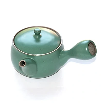 Imagen de Tea Soul Kyusu Tetera tradicional japonesa, con filtro integrado, 320 ml