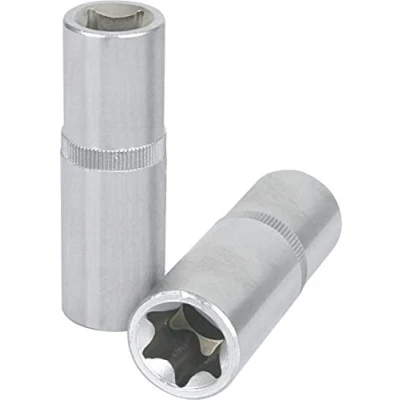 Imagen de KS TOOLS 917.2406 Piezas insertables de llave cubo DIN 3120, ISO 1174 E10 Acero cromo vanadio Torx exterior, Perfil en E moleteado