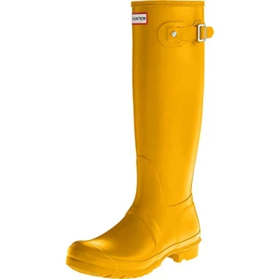 Imagen de Hunter Wellington Boots, Botines Mujer, Amarillo (Yellow/ryl), 39 EU