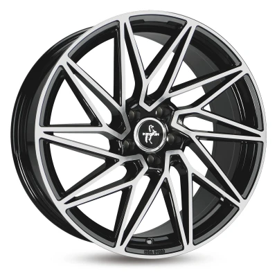 Imagen de KESKIN WHEELS 5Taladro(s) 20Pulgada 112mm Llanta de aleación KT20 Future negro mate frontal lacado KT208520511245BFP