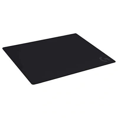 Imagen de Alfombrilla gaming Logitech G G640, Base de goma antideslizante, Negro