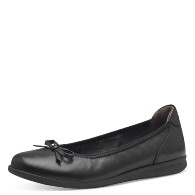 Imagen de Tamaris Bailarinas, Mujer, Talla: 38, Black nappa Zapatos