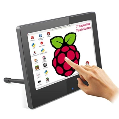 Imagen de ELECROW para Monitor Raspberry Pi, de Pantalla táctil 7 Pulgadas Compatible con Jetson Nano, Banana BB Black, PC