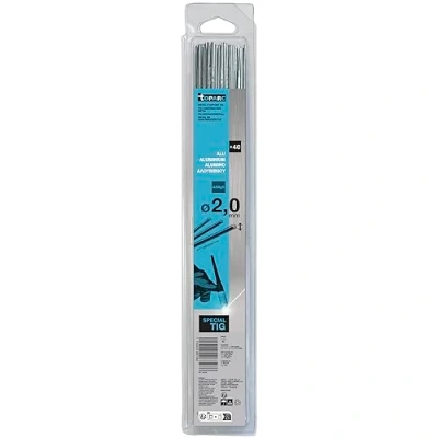Imagen de TOPARC 40 VARILLAS TIG ALU (AlMg5) Ø2,0 333mm Blister 0,33kg