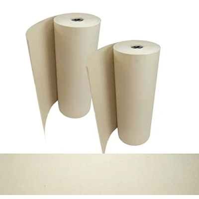 Imagen de Rollo de papel estraza 50 cm x 250 m, 2 rollos, material embalaje, relleno