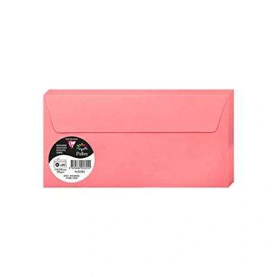 Imagen de Clairefontaine Pack de 20 sobres Pollen, color litchi 22 x 11 0.10