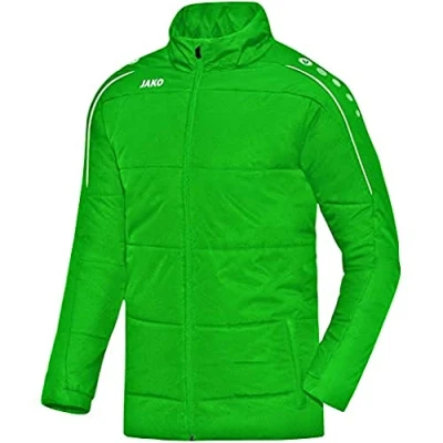 Imagen de JAKO Classico Chaqueta infantil de entrenador, Hombre, entrenador Classico., 7150, verde deportivo, 152