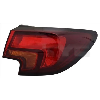 Imagen de TYC 11 14118 01 2 Piloto trasero izquierda Parte exterior sin portalámparas OPEL: Astra K Hatchback
