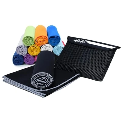 Imagen de gipfelsport Toalla de Microfibra Antracite 1x S(80x40cm)