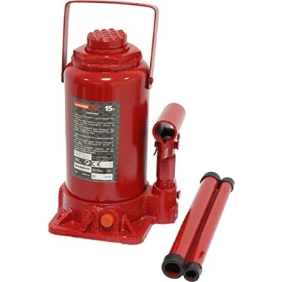 Imagen de Mader Power Tools 63585 Gato Hidraulico, Botella, 15000kg