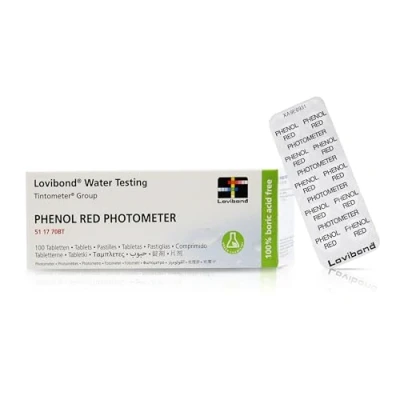 Imagen de TAB PHENOL RED 100 UN PHOTOMET