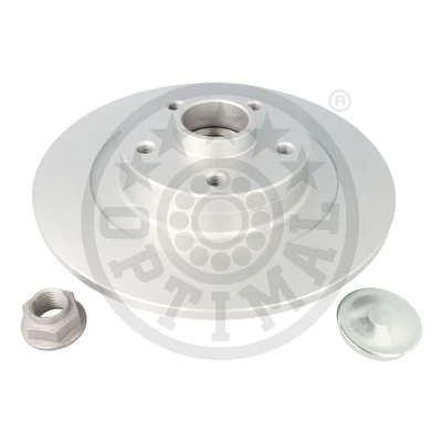 Imagen de OPTIMAL 702976BS2 Disco de freno 300 11 5/5 macizo revestido con cojinete rueda incorporado, sensor ABS incorporado RENAULT: GRAND SCENIC 2