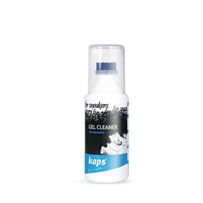 Imagen de Kaps Limpiador de Gel para Zapatillas y Calzado Informal con Aplicador Brocha, Cuero Textil Ante Nobuck Lona, Sneakers Cleaner