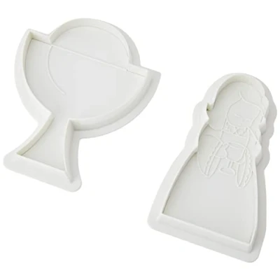 Imagen de Ibili Cortapastas CALIZ COMUNION, Blanco, Centimeters