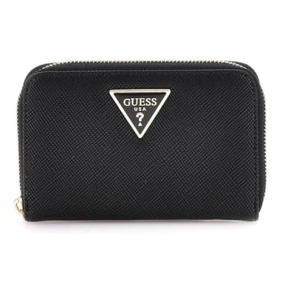 Imagen de Guess Laurel Medium ZIP Around Monedero, Mujer, Talla: One Size, Schwarz