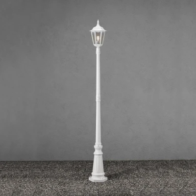 Imagen de Konstsmide Firenze 7233 250 Farola (25 x 220 25cm, 100 W, IP43, Aluminio Lacado), Color Blanco