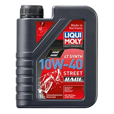 Imagen de LIQUI MOLY Motorbike 4T Synth 10W 40 Street Race 1 L Aceite de 4 tiempos motocicleta 20753