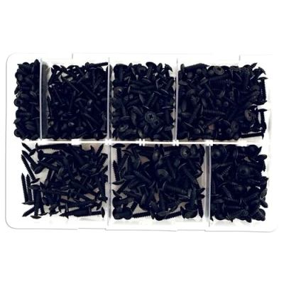 Imagen de Connect 35002 Assorted Self Tapping Black Flanged Screws Box 700pc