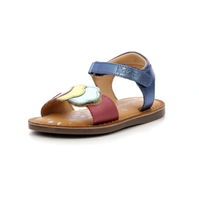 Imagen de Kickers Dyastar, Sandalia Niñas, Marine Metal Multico, 29 EU