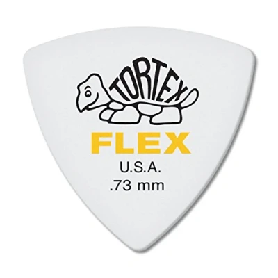 Imagen de JIM DUNLOP Púas Tortex Flex Triangulo 0,73mm Saco de 6