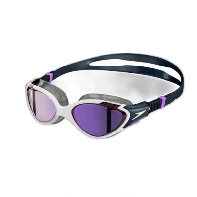 Imagen de Speedo Biofuse 2.0 Mirror Gafas de natación, por Mujer, Azul/Morado, ONESZ