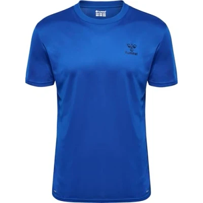 Imagen de hummel Camiseta Hmlactive Pl Jersey S/S para Hombre, Princesa Azul, L