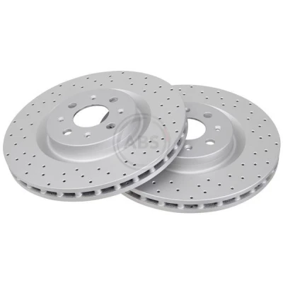 Imagen de A.B.S. COATED 18293 Disco de freno 305 28 4 100 perforado/ventil. int. revestido ABARTH: Punto Evo, Grande