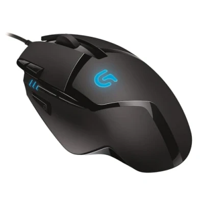 Imagen de Logitech G402 Hyperion Fury Ratón Gaming con Cable, Seguimento Óptico 4,000 DPI, Peso Reducido, 8 Botones Programables, PC/Mac Negro