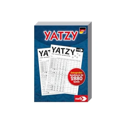Imagen de Noris 619 4320 Cuaderno para Resultados de Juegos Dados (2880 Juegos) [Importado Alemania]