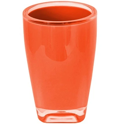 Imagen de MSV Tahití Vaso para cepillos de Dientes, Color Naranja, Resina, 30 x 20 15 cm