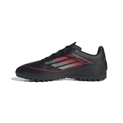 Imagen de adidas Performance F50 CLUB TURF Botas de fútbol multitacos, Hombre, Talla: 46, Core black/iron metallic/lucid red Zapatos
